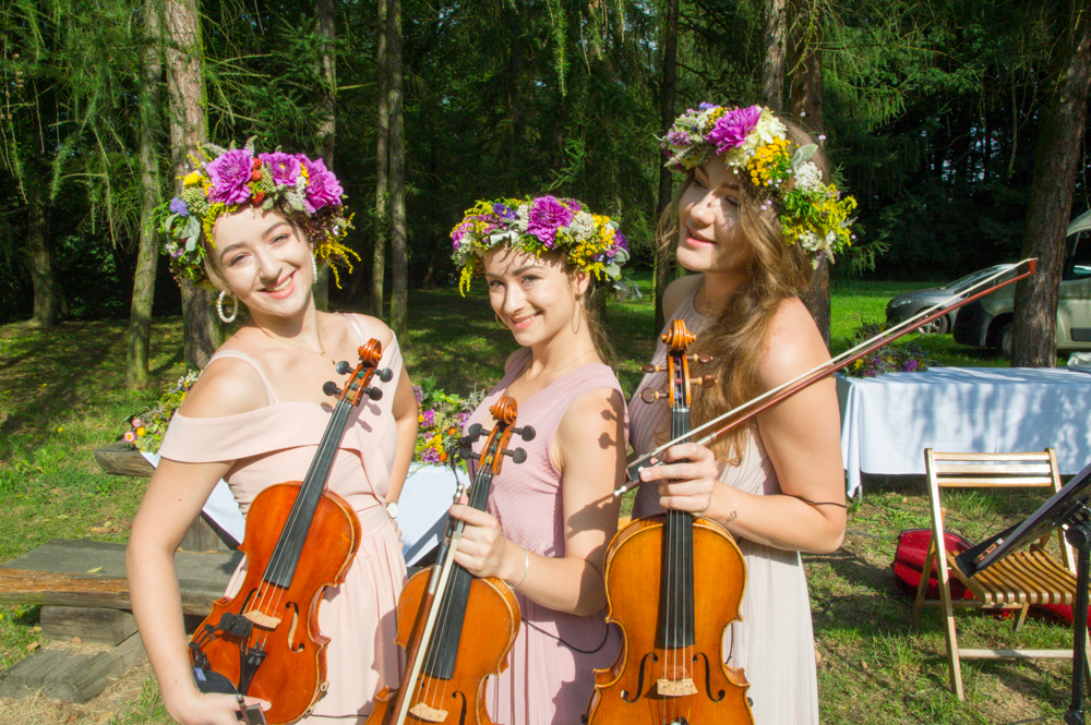 Muzyczną stronę uroczystości wzbogaciły raciborzanki Wiktoria Linek, Marta Linek i Paulina Świerczek (Trio Appassionato).