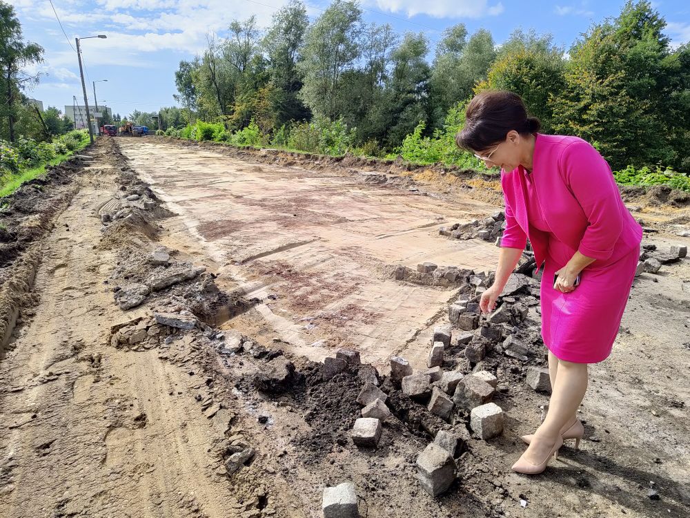 Prezydent miasta, Anna Hetman na miejscu prac